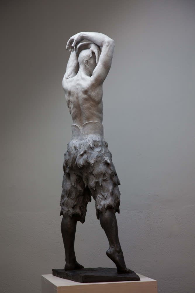 Coderch & Malavia - The Great Swan - 2018 - gepatineerd brons - 133 x 53 x 37 cm