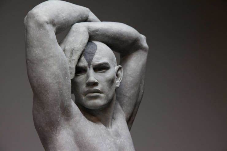 The Great Swan - detail - 2018 - gepatineerd brons - 133 x 53 x 37 cm