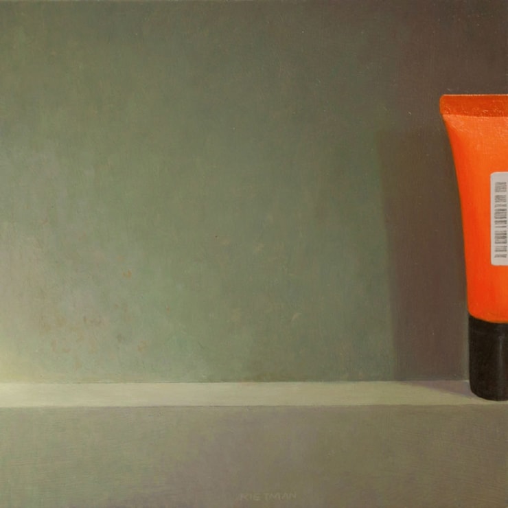 Stijn Rietman - No. 33 - 2016 - olieverf op masoniet - 18,5 x 18,5 cm