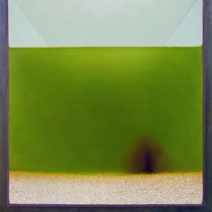 Stijn Rietman - Algwater - 2018 - Olieverf op Paneel - 23.6 x 23.6 cm