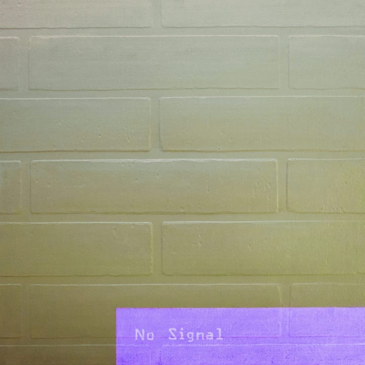 Stijn Rietman - Beamer Says - 2018 - Olie- en Acrylverf op paneel - 31.5 x 31.5 cm