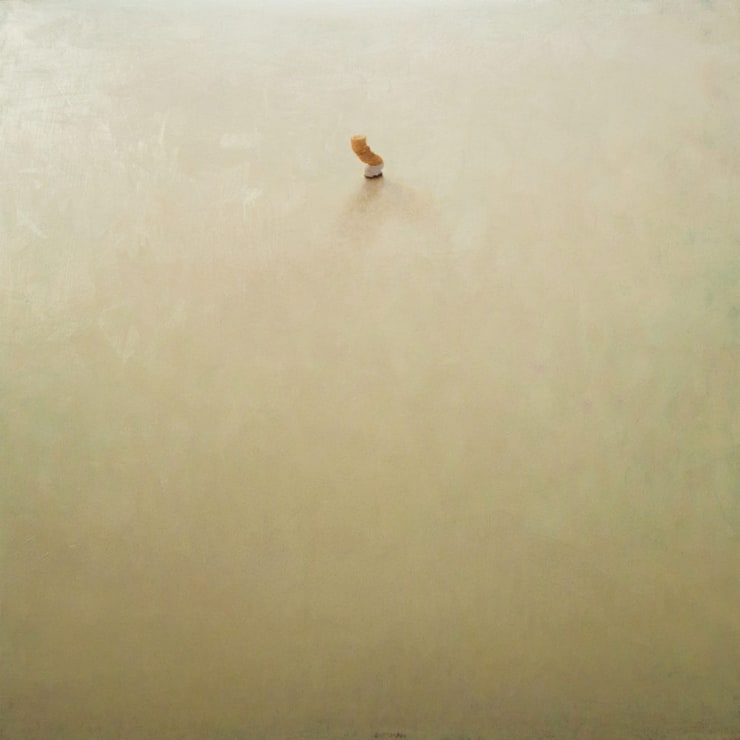 Stijn Rietman - Uit - 2017 - Olieverf op Paneel - 45 x 45 cm