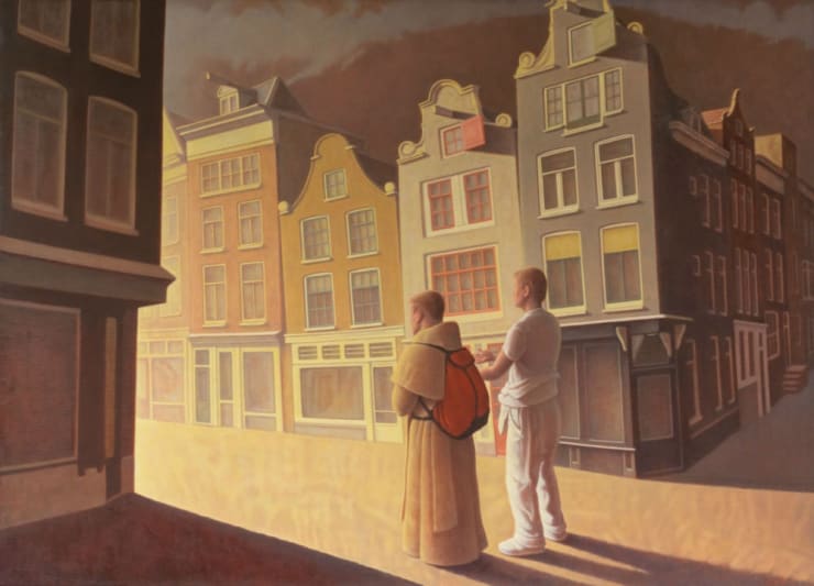 Kik Zeiler - Runstraat - 2017 - olieverf op doek - 68 x 93 cm
