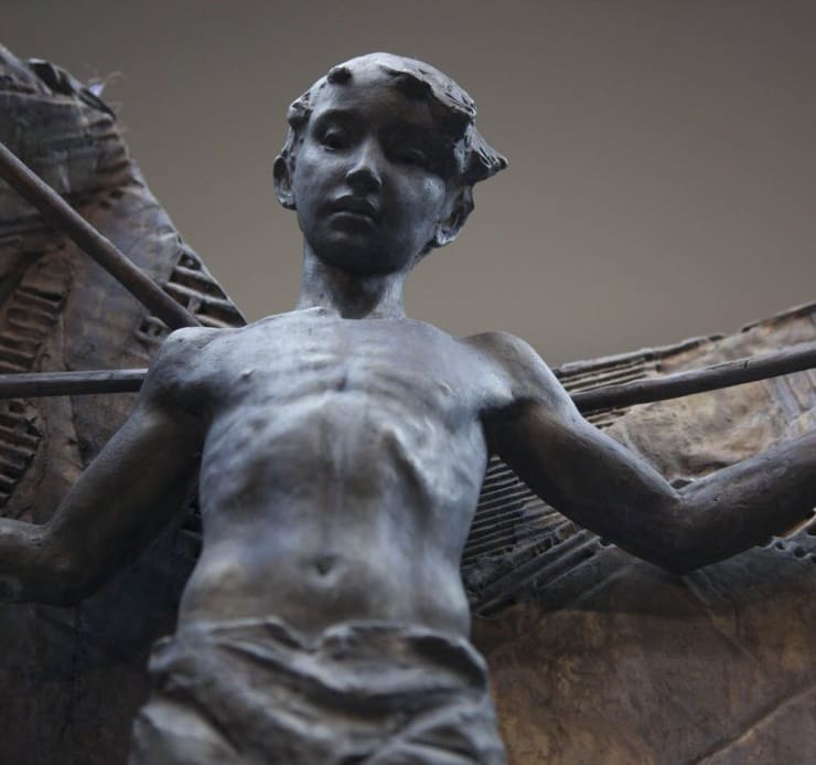 Coderch & Malavia - Learning to fly (detail) - 2018 - brons 1/8 - 69 x 108 x 40 cm