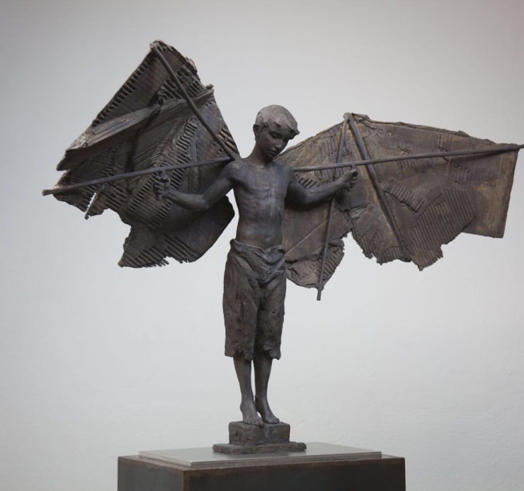 Coderch & Malavia - Learning to fly - 2017 - brons 1/8 - 69 x 108 x 40 cm