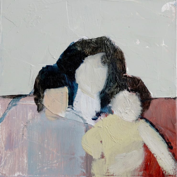Nicolas Sanchez - In the Blood - 2017 - olieverf op paneel - 15 x 15 cm
