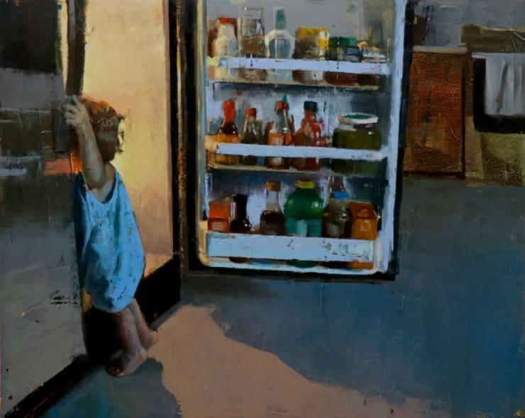 Nicolas Sanchez - Pickle Jar - 2017 - olieverf op doek - 60 x 76 cm