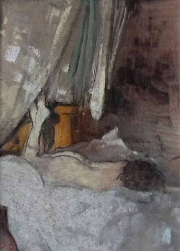 Onno Boerwinkel - Nu au ventre - 2016 - pastel