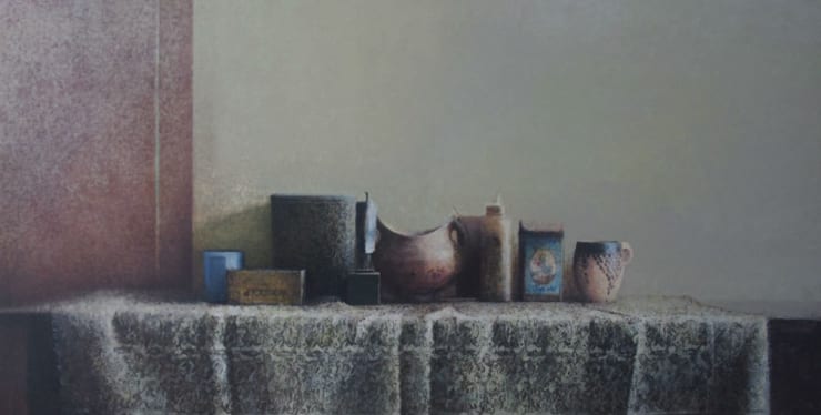 Pedro Escalona - Tela - 2016 - olieverf op doek - 49,5 × 94,5 cm