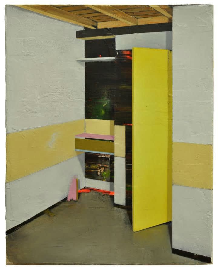 Carlos Sagrera - Worktop - 2016 - acryl op doek - 41 x 33 cm