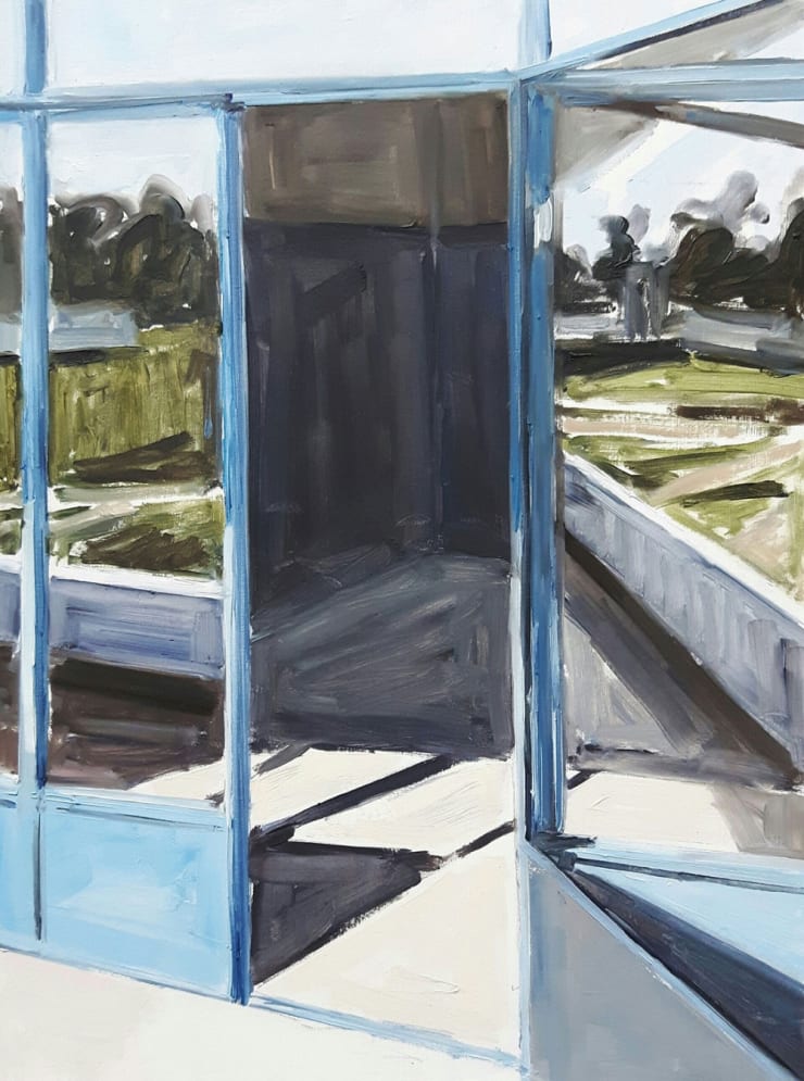 Pauline van Buringen - Zonnestraal - 2016 - olieverf op paneel - 40 x 30 cm