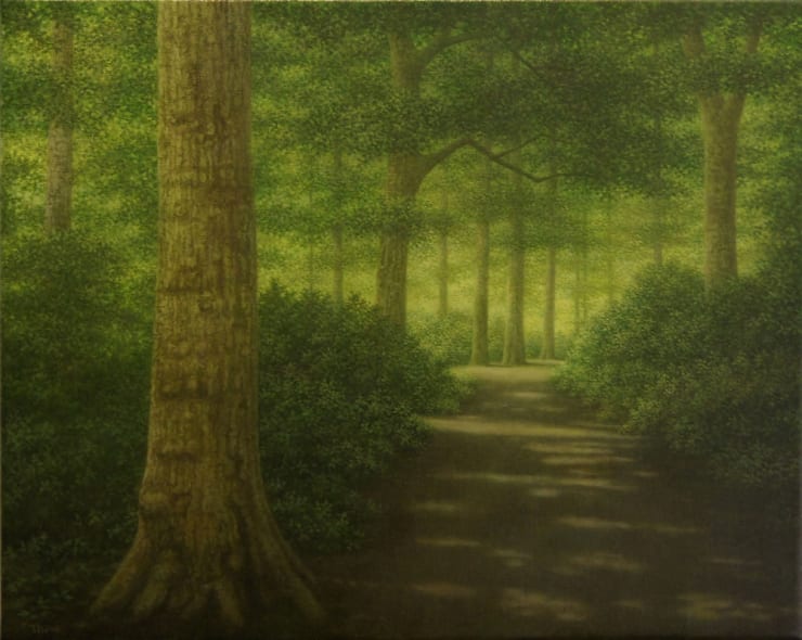 High Road - 2016 - olieverf op doek - 40 x 50 cm