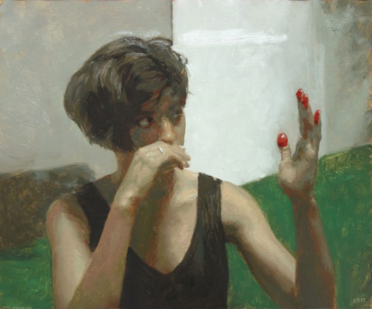 Rafel Bestard - The Hand - 2016 - olieverf op doek - 65 x 54 cm