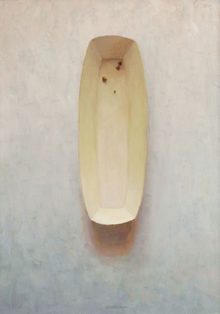 Stijn Rietman - Restanten - 2016 - olieverf op masoniet - 30.3 x 21.5 cm