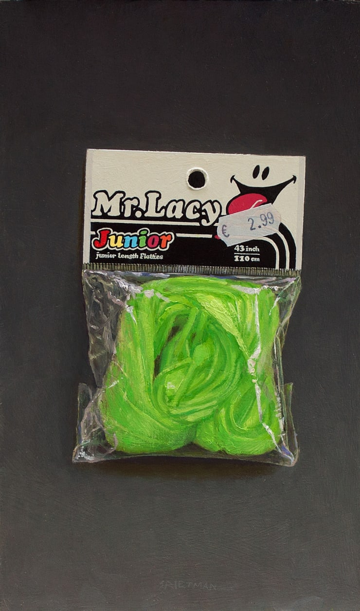 Stijn Rietman - Twee negenennegentig - 2016 - olieverf op masoniet - 14.7 x 24.7 cm