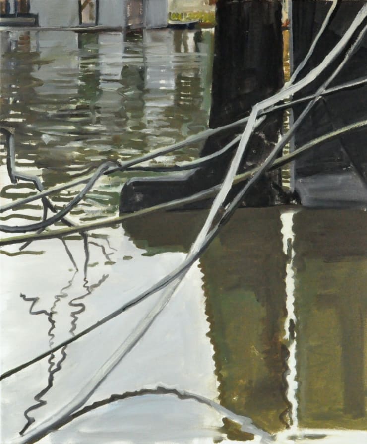 Harm Belt - Touwen - 2015 - olieverf op doek - 60 x 50 cm