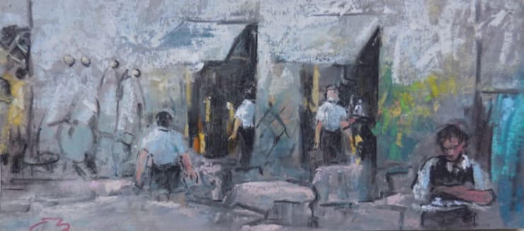 Onno Boerwinkel - Piazza Navona - Mise en place - 23 x 30 cm