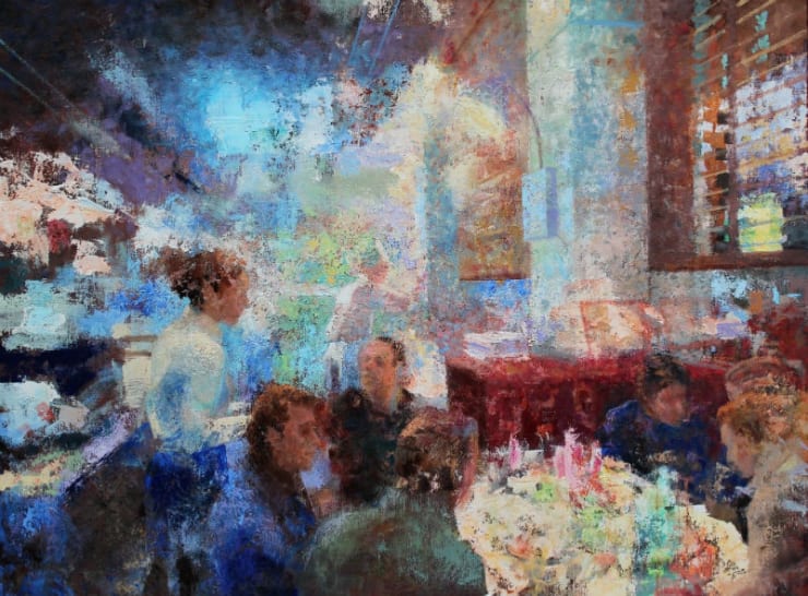 Peter Hartwig - Nacional - 2015 - olieverf op linnen - 90 x 120 cm