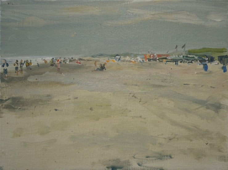 Robert Vorstman - Strand - 2015 - Olie op doek - 30 x 40 cm