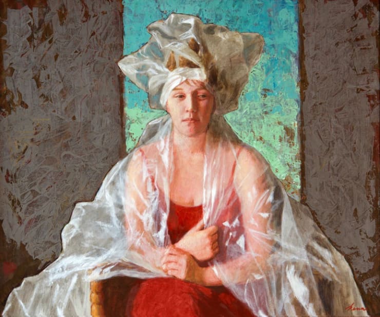 Kenne Grégoire - Transparant II - 2015 - acryl op paneel - 60 x 52 cm