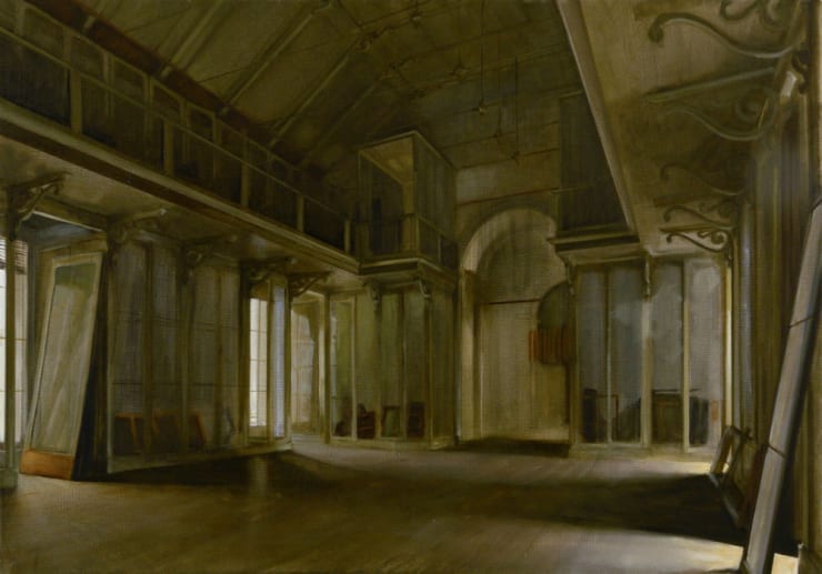 Mara van Laaren - Zaal V - 2015 - Olieverf op doek - 70x100 cm