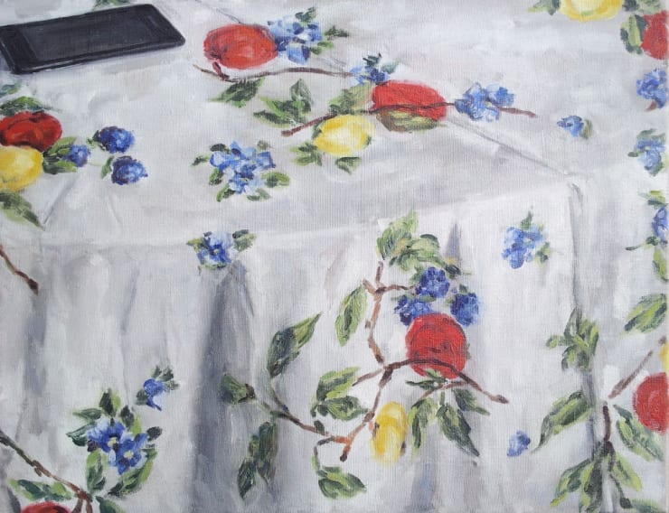 Tafel 2 - 2015 - olieverf op doek - 35 x 45 cm