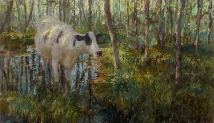 Karel Buskes, Wadende Koe, 2013