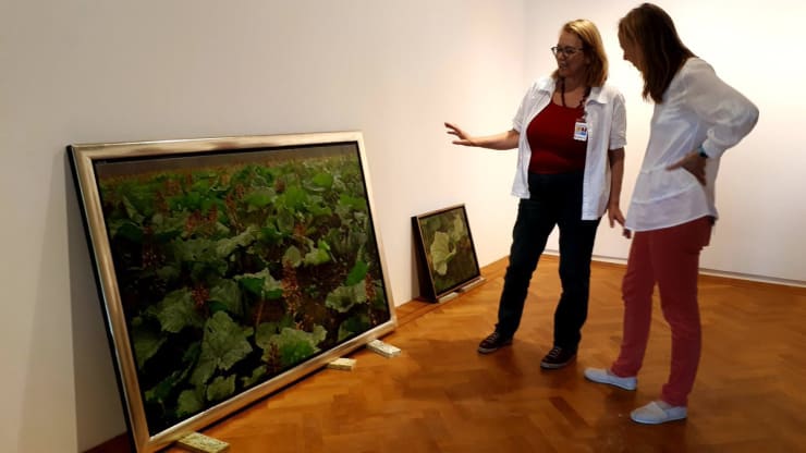 Joke Frima in het Drents Museum