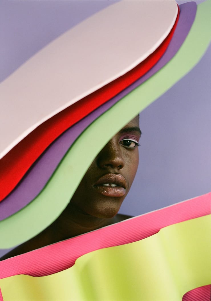OLGA DE LA IGLESIA, FATOU IN PAPER WORKS, 2019