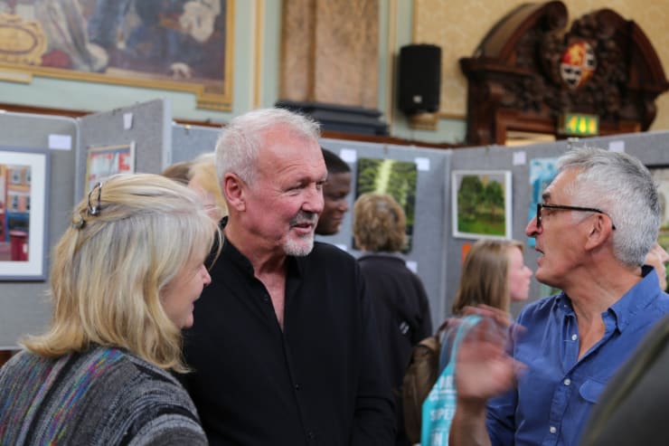 2017 07 30 Gerard Byrne Plein Air Painting Pintar Rapido London Chelsea Old Town Hall Photo Credit Agata Byrne 7