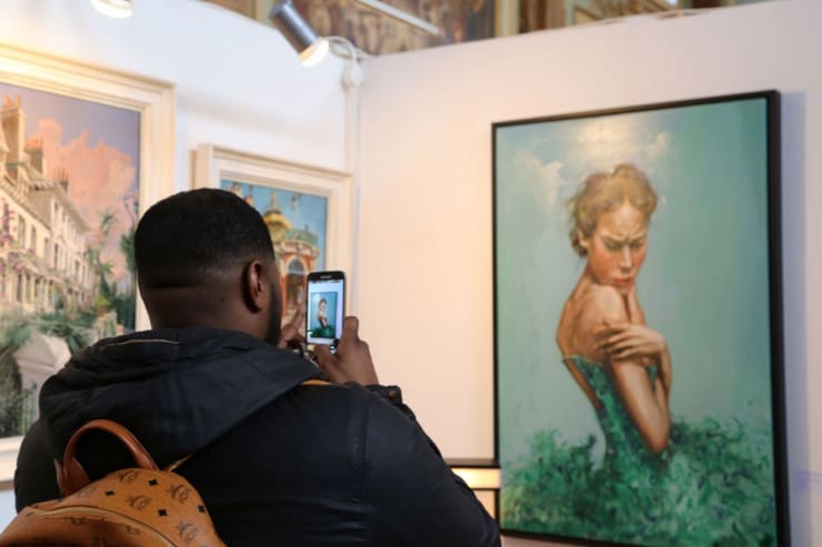 Gerard Byrne Parallax Art Fair Chelsea London 8