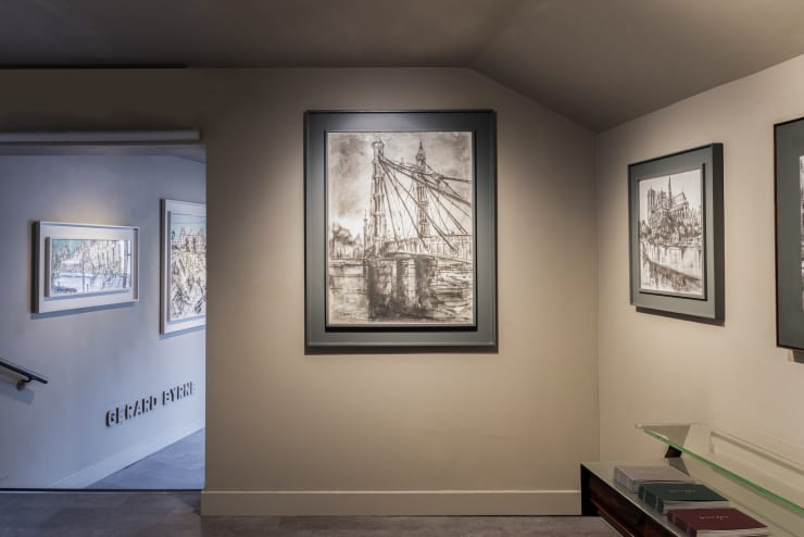 Gerard Byrne Charcoalogy Exhibition Irish Modern Impressionism Art Gallery Dublin Ireland 3