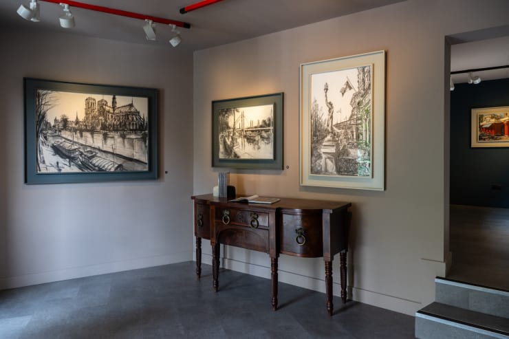 Gerard Byrne Spirit Of Place Exhibition Irish Modern Impressionism Art Gallery Dublin Ireland 0