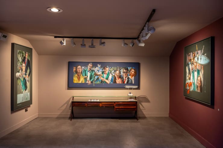 Gerard Byrne 35Years Exhibition Irish Modern Impressionism Art Gallery Dublin Ireland 5