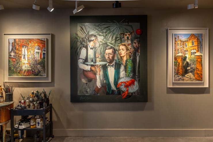 Gerard Byrne 35Years Exhibition Irish Modern Impressionism Art Gallery Dublin Ireland 8