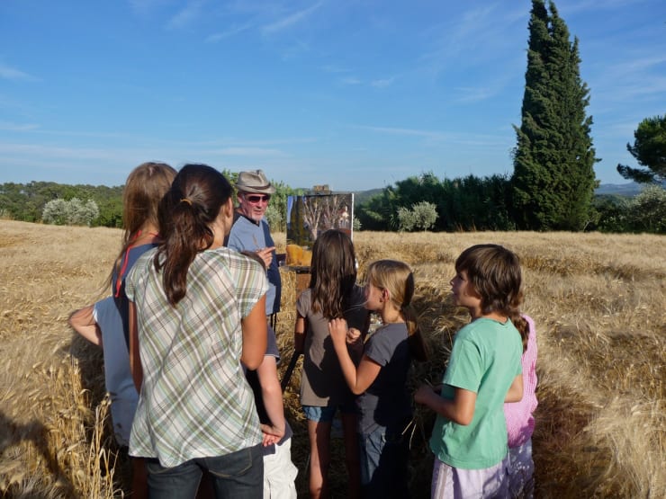 2010 08 02 Gerard Byrne Plein Air Painting Aix En Provence France Photo Credit Unknown 2 1