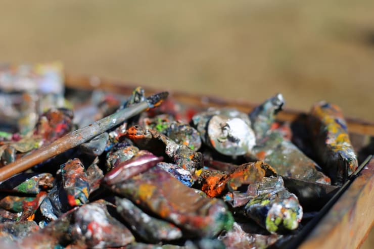 2016 08 23 28 Gerard Byrne Plein Air Painting Polish Provence Krzywowierzba Poland Photo Credit Agata Byrne 7