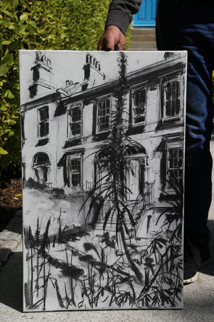 27 APRIL 2020 RANELAGH RD, RANELAGH, DUBLIN Tim's Echium in the Time of Covid photo: Agata Byrne