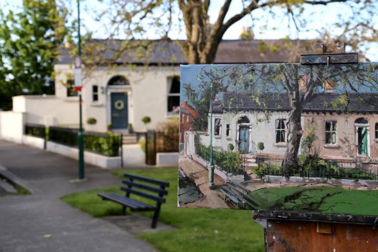 03 MAY 2020 ASHFIELD ROAD, RANELAGH, DUBLIN Late Evening. Ashfield Road photo: Agata Byrne