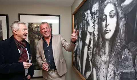 THE GERARD BYRNE STUDIO. OFFICIAL OPENING BY LOUIS WALSH