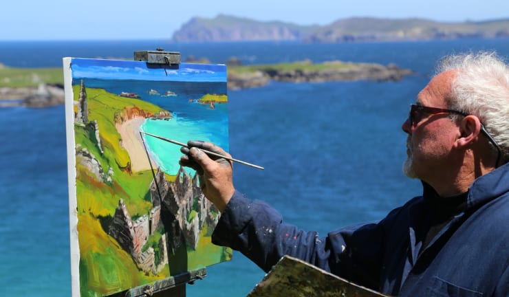 Gerard_Byrne_irish_artist_To_The_Sea_Wild_Atlantic_Way_and_Great_Blasket_Island_Exhibition_Greenlane_Gallery_Dingle_Kerry_Ireland