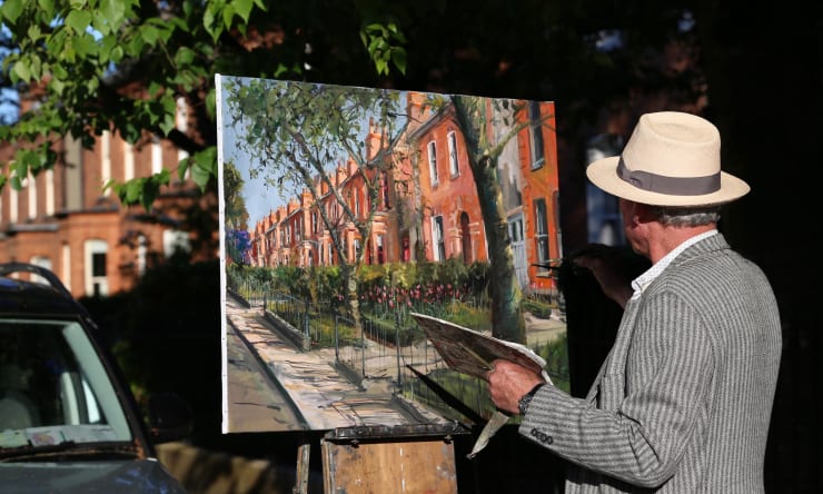 Gerard Byrne Artist Commission Painting Art Gallery Dublin