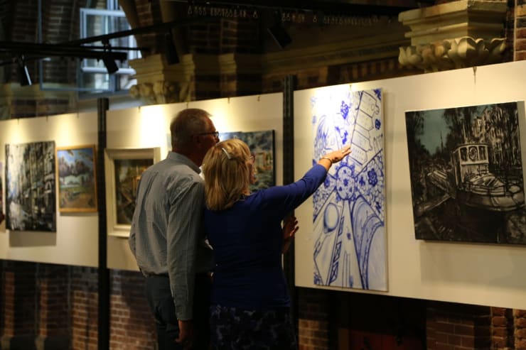Gerard Byrne exhibiting at Pintar Rapido Amsterdam, Posthoornkerk, September 2016