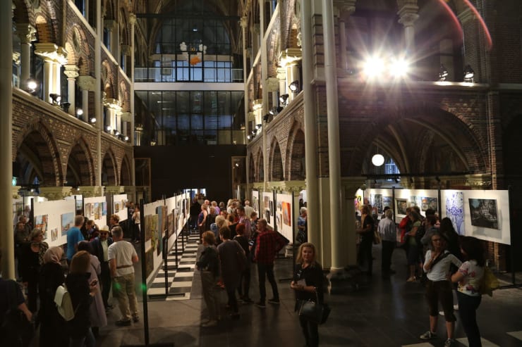 Gerard Byrne exhibiting at Pintar Rapido Amsterdam, Posthoornkerk, September 2016