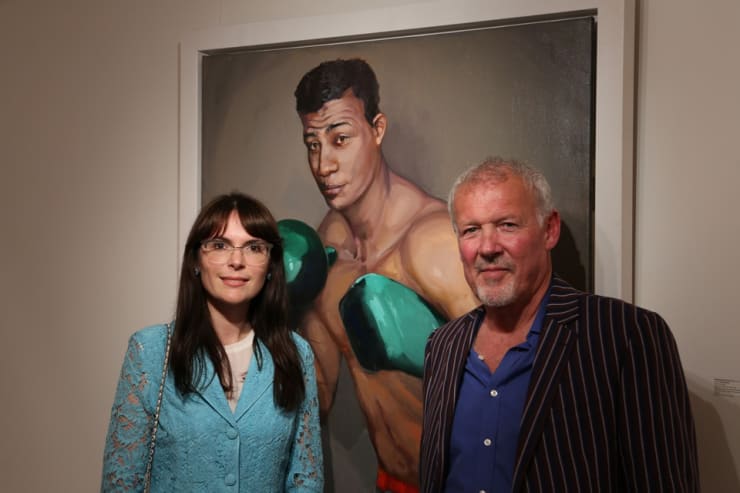 'Alzheimer in the Frame' private view at Gallery Elena Shchukina, Mayfair, London
