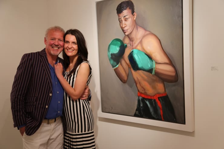 'Alzheimer in the Frame' private view at Gallery Elena Shchukina, Mayfair, London