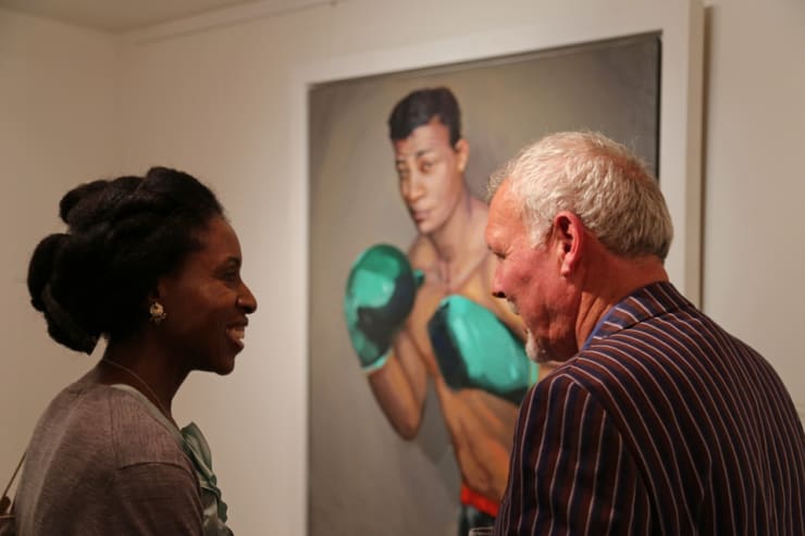 'Alzheimer in the Frame' private view at Gallery Elena Shchukina, Mayfair, London