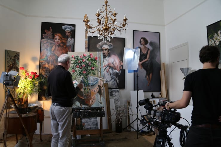 'No two journeys are ever the same' Kirsten Cavendish film, behind the scenes, Gerard Byrne Studio, Brighton