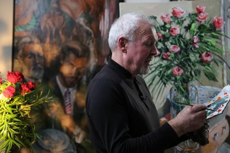 'No two journeys are ever the same' Kirsten Cavendish film, behind the scenes, Gerard Byrne Studio, Brighton