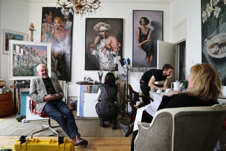 No two journeys are ever the same' Kirsten Cavendish film, behind the scenes, Gerard Byrne Studio, Brighton
